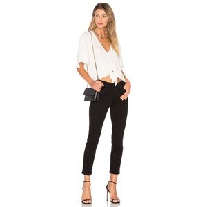7 For All Mankind Black Slimmy Jeans